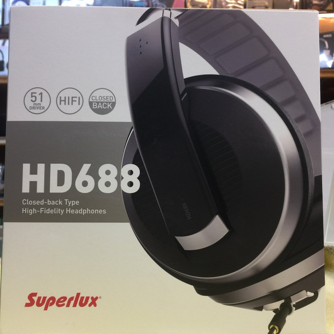 Superlux HD688 密閉式監聽耳機