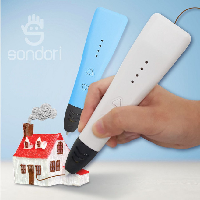 니즈 손도리 3D펜 실속패키지 RP500A, 패키지2 (흰색)
