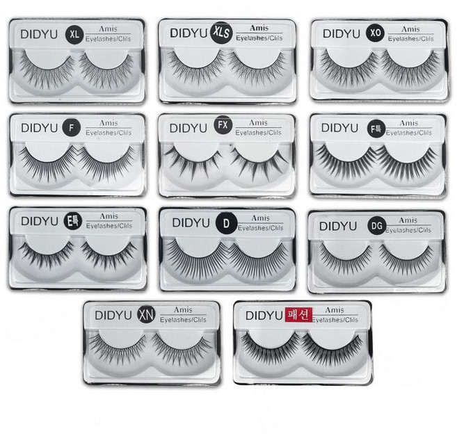 디쥬 멜로우 아이래쉬 속눈썹 1p 11종 선택형 미용소품 눈섭, 02-XLS속눈썹(1입), 1개