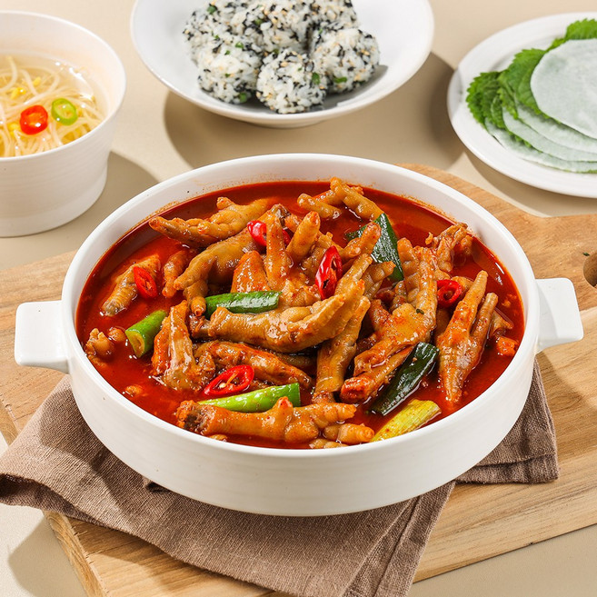 [저세상푸드] 무뼈 국물닭발 760g x 2팩, 2개