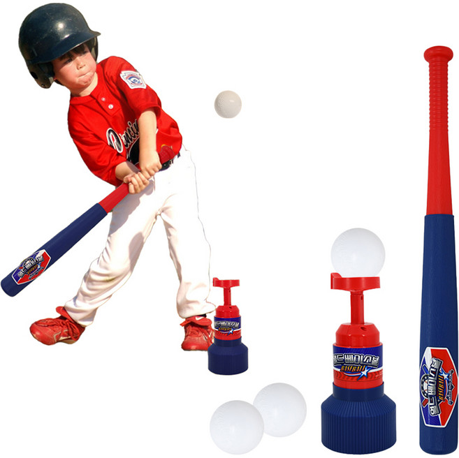 어린이 야구 장난감 베이스볼 피칭머신 월드 연습 배팅 완구, 월드_베이스볼, 1개