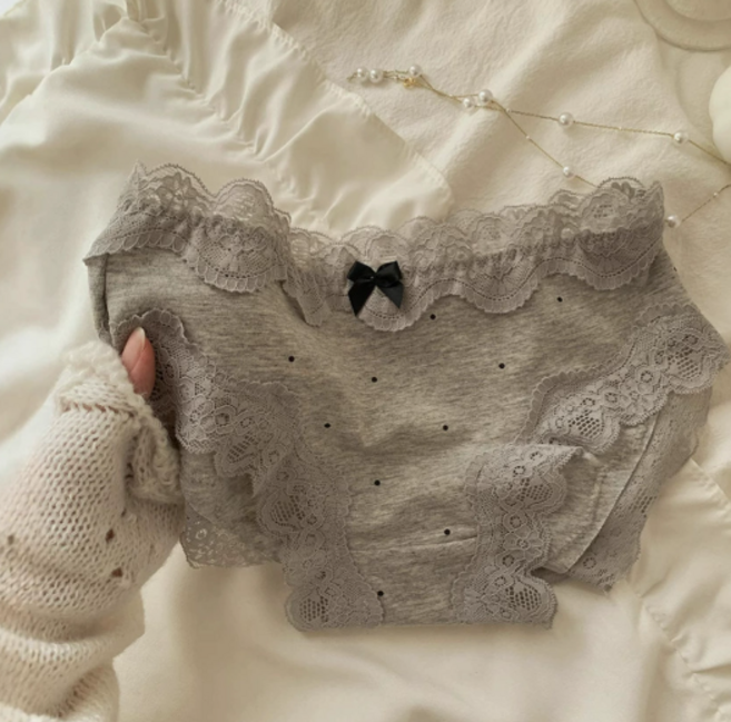 여성 레이스 팬티 섹시삼각팬티 편한망사팬티 속옷