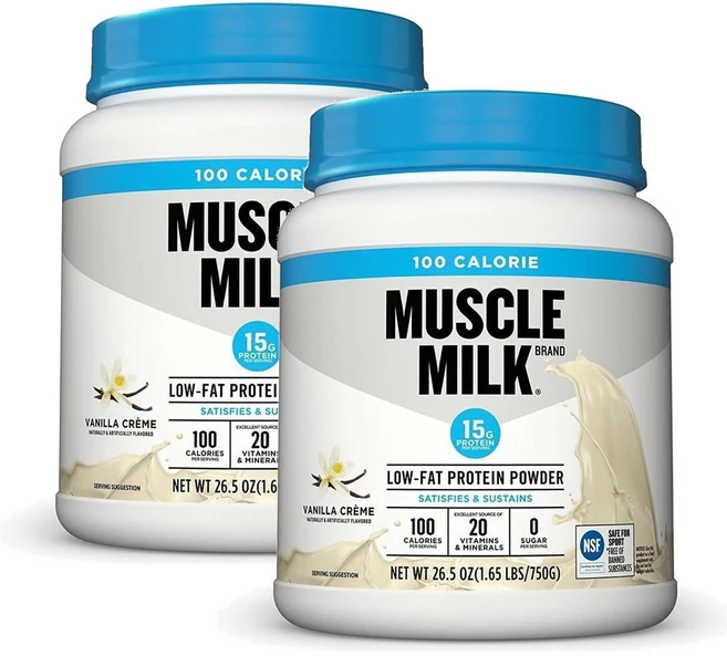 머슬밀크 제로 프로틴 바닐라 분리유청단백질, 750g, 2개 - 쿠팡
