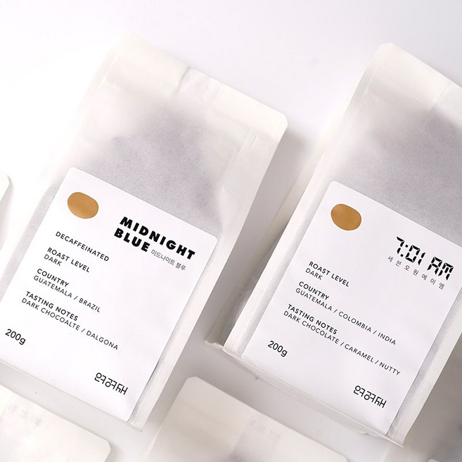 연경재 블렌드 원두커피 2종 200g, 에스프레소, 2개