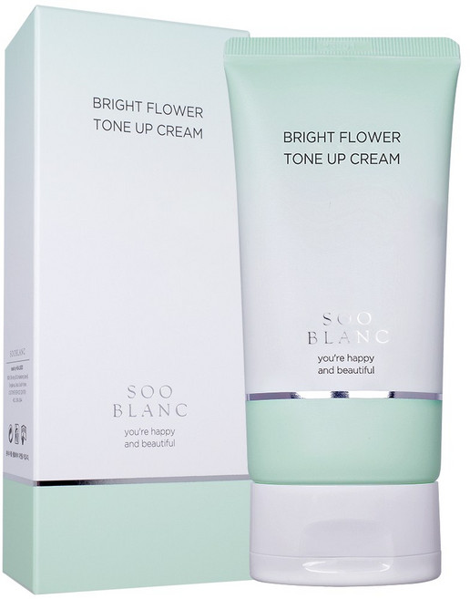 (동안톤업) 라일락 꽃 향기나는 수블랑 브라이트 플라워 톤업 크림 100 ml, 1개, 100ml