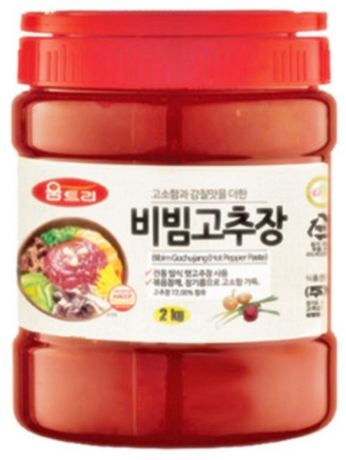 움트리 비빔 고추장, 2kg, 14개