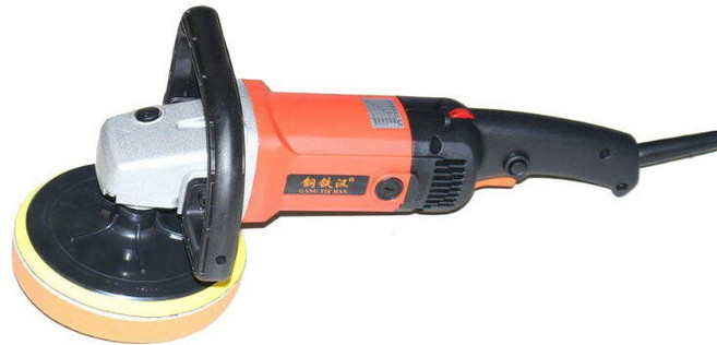 鋼鐵漢 1400W 7吋 6檔調速 汽車美容拋光機