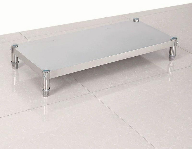 주방 작업대 받침대 주방작업대 카페 업소용조리대 상부선반 낮은 정리 싱크대 다용도 철제, 1단, 1. 직사각형 30x30x15cm 2cm