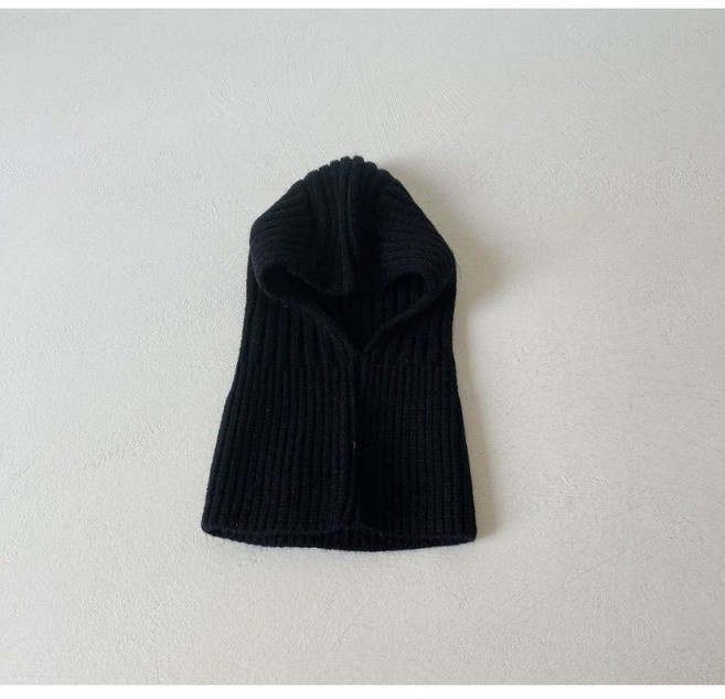 예스마켓 겨울 넥워머 니트 방한 모자 바라클라바, 블랙, 1개