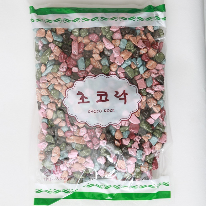 주5일 석기시대 초콜릿 대용량 스톤초콜릿 고인돌 초코락 초코볼 업소용 벌크, 1개, 1kg