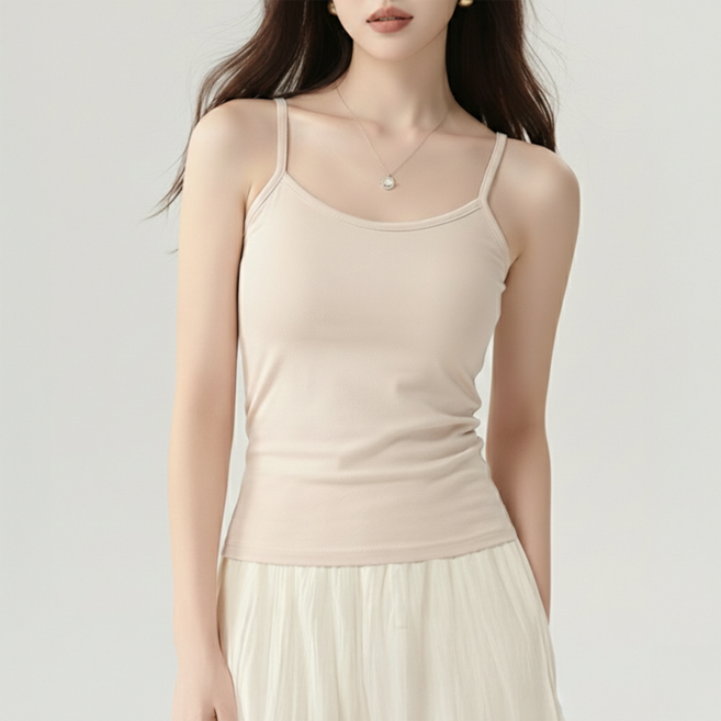 엘빈리빙 모달 스판 끈나시 3p 세트