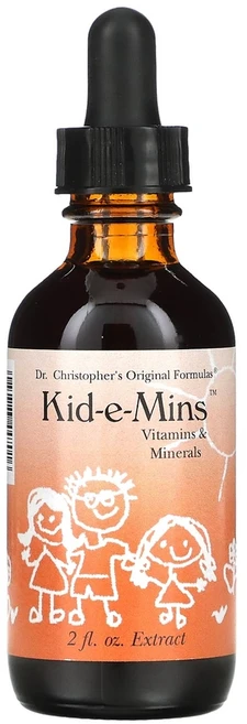크리스토퍼스오리지널포뮬라스 키드-e-민스 비타민 & 미네랄, 1개, 59ml - 쿠팡
