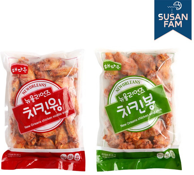 해다온 뉴올리언즈 1kg 치킨 버팔로, 치킨봉, 1개