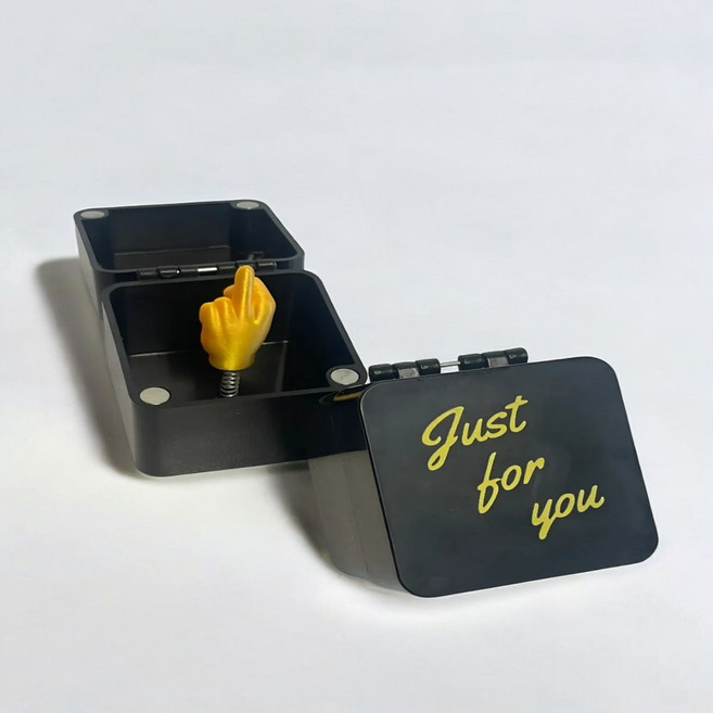 쓸데없는선물 법규 중지 욕설 박스 상자 서프라이즈 웃긴 병맛 친구 신박한 만우절 프로포즈 선물, 1개