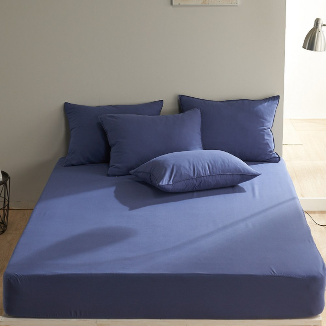 순면 항균 매트리스커버 홑겹 사방밴딩 침대커버 침대보