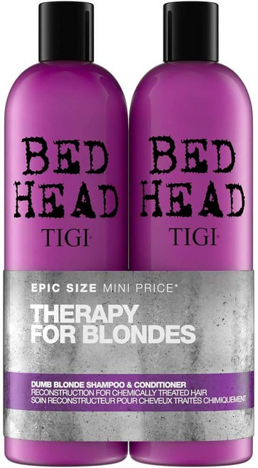 TIGI 베드헤드 덤 블론드 컬러 헤어 샴푸 750ml / 컨디셔너 750ml 세트, 1.5L, 1개