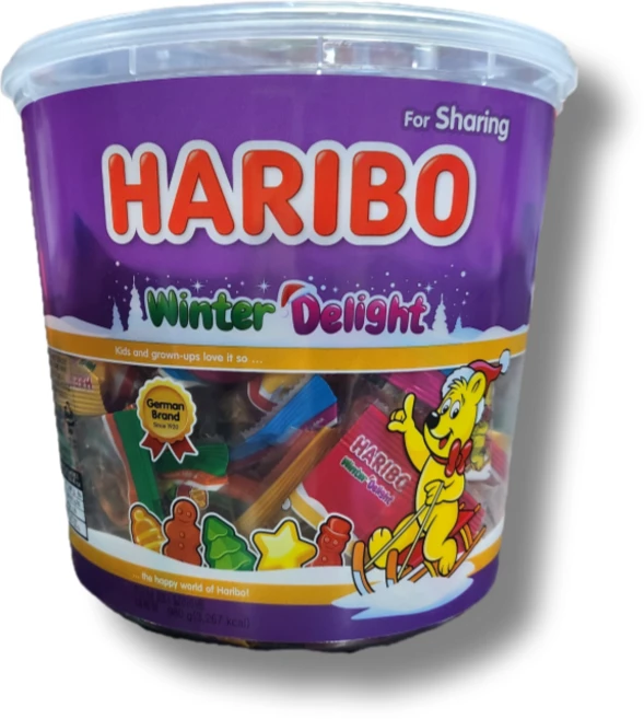 하리보 윈터 딜라이트 젤리 82개입, 980g, 1개 - 쿠팡
