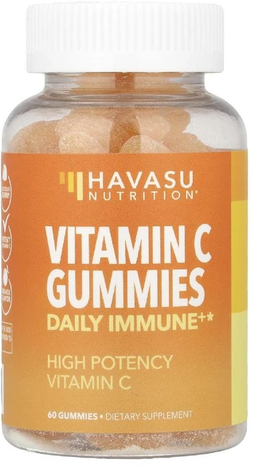 하바수 뉴트리션 108541 비타민C 구미젤리 데일리 이뮨 서포트 60개, 기본, 1개, 60정 - 쿠팡