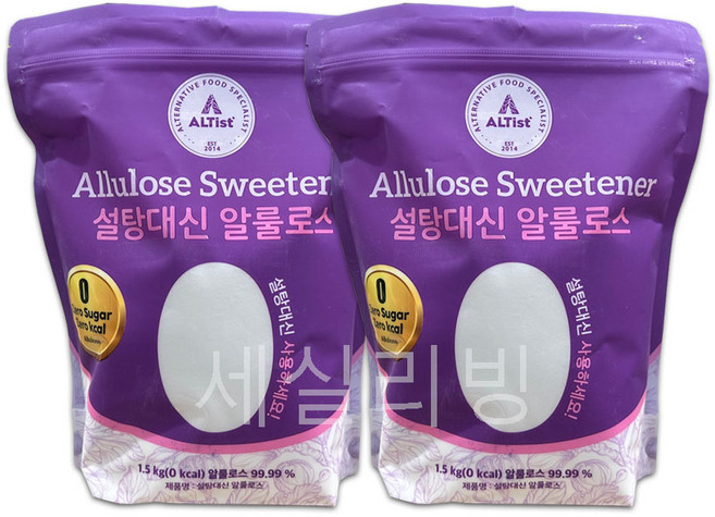 [코스트코]ALRIST 설탕대신 알룰로스, 1.5kg, 2개