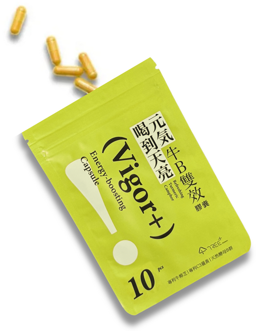 TREE 元氣+ B群雙效膠囊, 1個, 10份