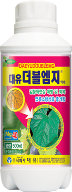 대유 더블엠지 500ml 마그네슘 고순도 고토 농축제품, 1개