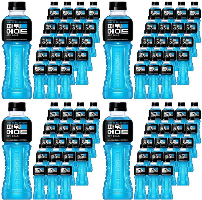 파워에이드 마운틴블라스트 600ml 80개