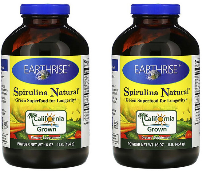 어스라이즈 스피루리나 내추럴 454g 스피리루나 x 2개