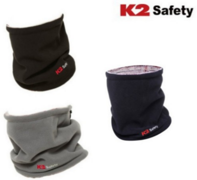 K2 방한 넥워머 겨울 한파, 블랙, 1개