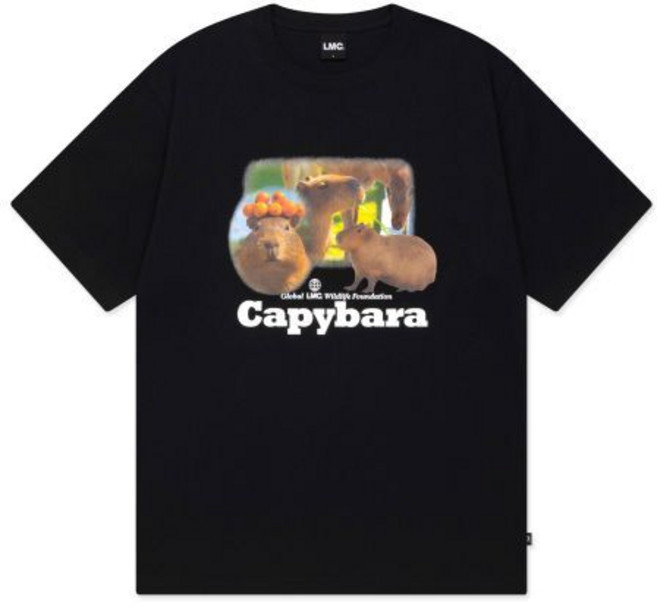 엘엠씨CAPYBARA TEE black