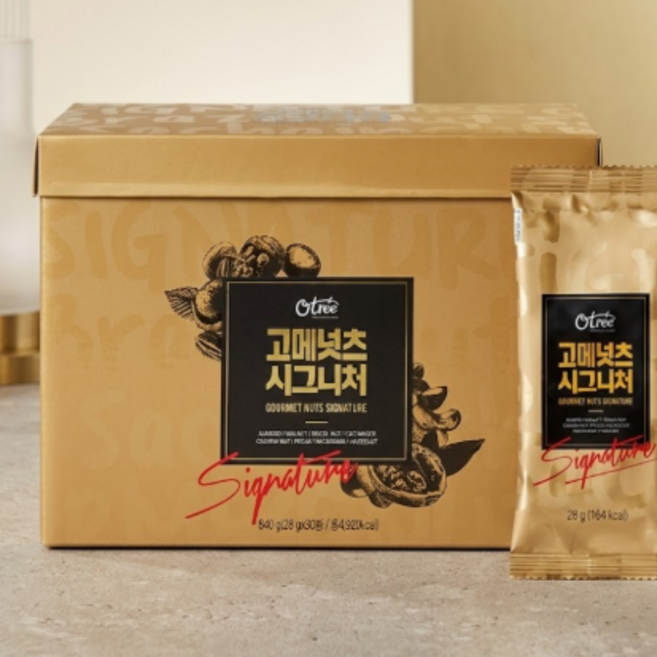 오트리 고메넛츠 시그니처 믹스넛 30p, 840g, 1개