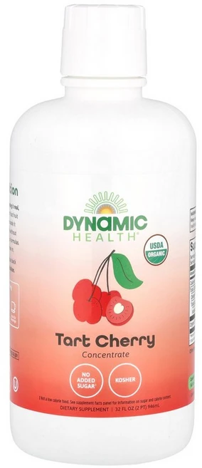 Dynamic Health 유기농 인증 타트체리 즙 농축액 100% 무가당 946ml32fl oz137657원산지:기타, 946.352 ml, 1 - 쿠팡