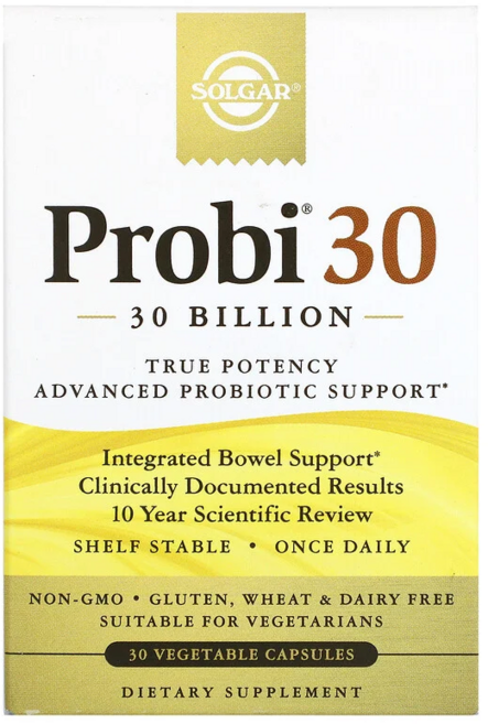 솔가 프로비30 300억 식물성 캡슐 30정, 1개