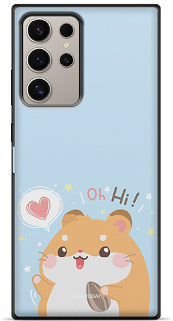 데이투데이 갤럭시 S25 울트라 햄스터 마그네틱 카드 범퍼 케이스 SM-S938N