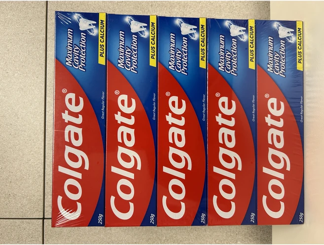 콜게이트 그레이트 레귤러치약 250g x 5개 코스트코 콜게이트 국민치약 - 쿠팡