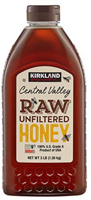 코스트코 커클랜드 [커클랜드] 센트럴 밸리 비정제 생꿀 1.36kg, 1개