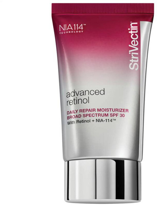 StriVectin 스트라이벡틴 고급 레티놀 데일리 리페어 얼굴 보습제 광대역 스펙트럼 SPF 30, 1개