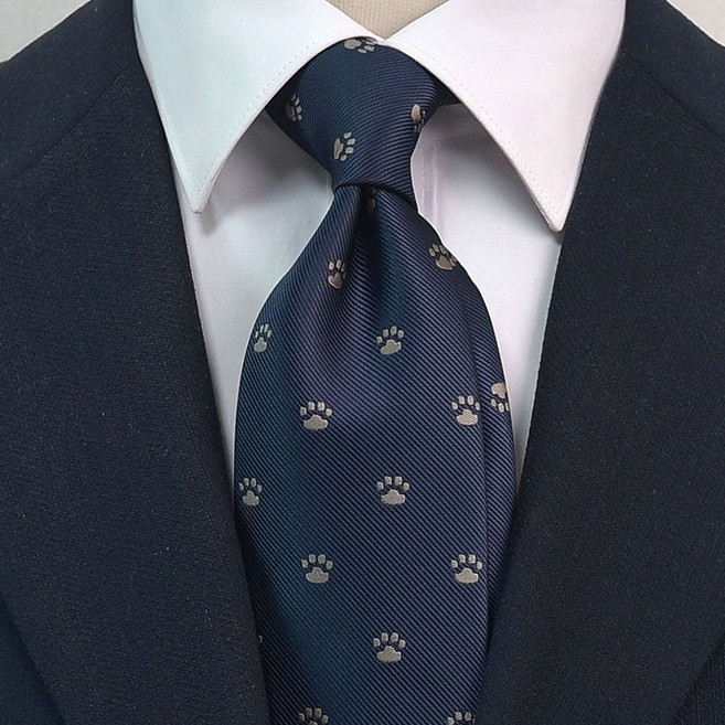 어버너 넥타이 강아지 발바닥 2color