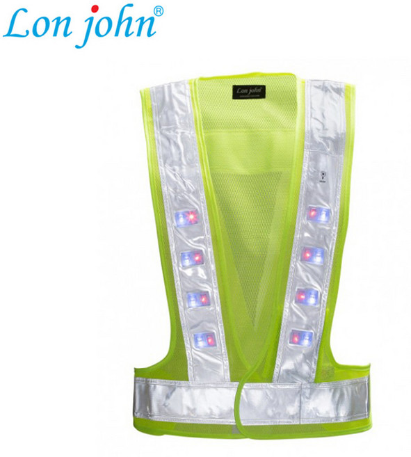 조끼 대영 2011XDYW LED조끼 스위치부착 망사조끼, 1개