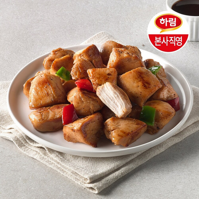 하림 동물복지 IFF 한입쏙 닭가슴살 스위트바비큐 500g, 1개
