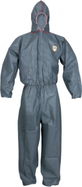 유한킴벌리 컴포트 보호복 후드 회색 크린가드, 특대형 XL-43083, 1개