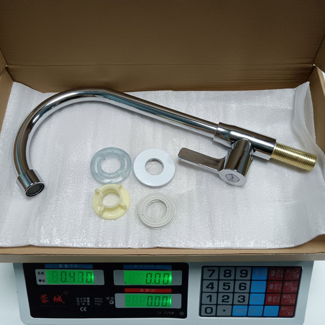 원형 싱크볼 스테인리스 라운드 언더볼 개수대 보조, 싱글 워터 28 도금 볼 라지 밴드, 일반 60CM 급수관, 1개