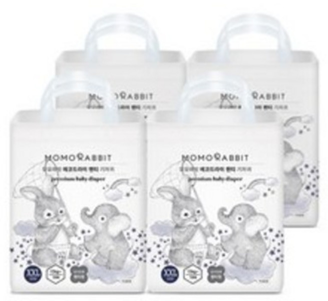 모모래빗 에코드라이 팬티기저귀 점보형 XXL, 점보형(2XL), 144매