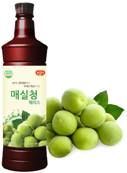 광야 음료 매실 베이스 970ml x 15개