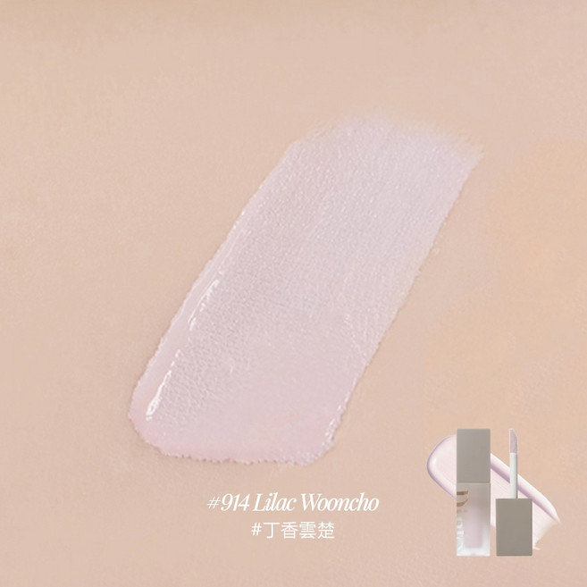 Dinto Light-Veil 遮瑕液 #914 輕薄校色提亮 修飾暗沉膚色, 1個, 遮瑕液#914, Lilac Wooncho