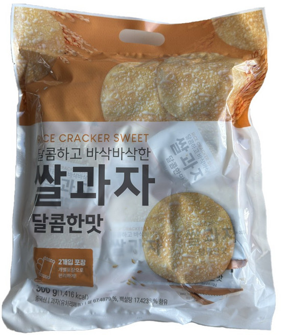 홈플러스 쌀과자 달콤한맛 300g 1개, 5개