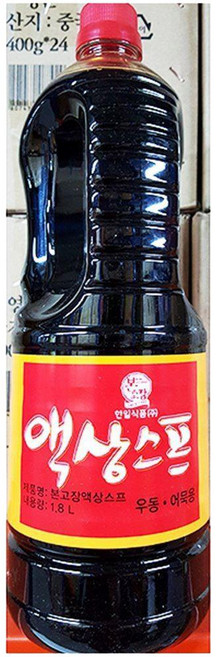 한일 액상 스프 1.8L 6병 국물베이스, 6개