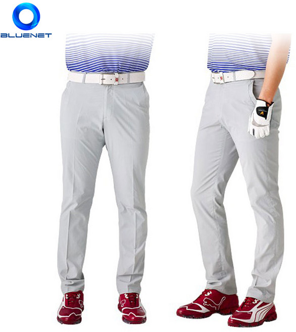 바지 남성용 그레이 38인치 천연 대나마 뱀부 쿨 팬츠 빅사이즈