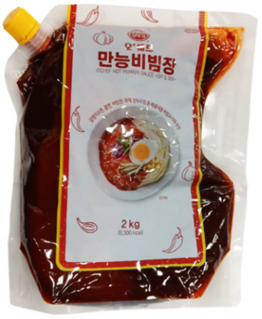 오뚜기 오쉐프 만능비빔장, 2kg, 6세트