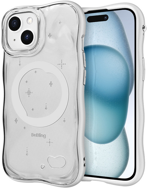 아이페이스 비블링2 아이폰15/14/13 물결 웨이브 케이스