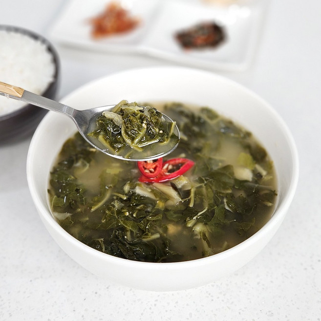 [영심푸드] (TV출연) 전라도 여수 우거지 된장국 국내산, 2개, 300g